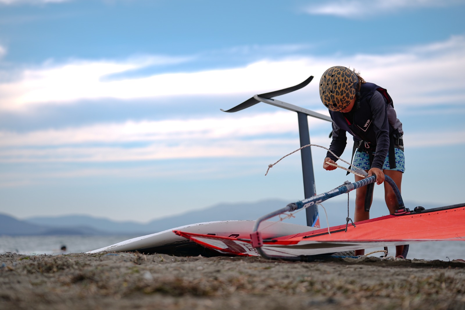 "Kışın soğuğu çekilmez ama ben bu sporu seviyorum"