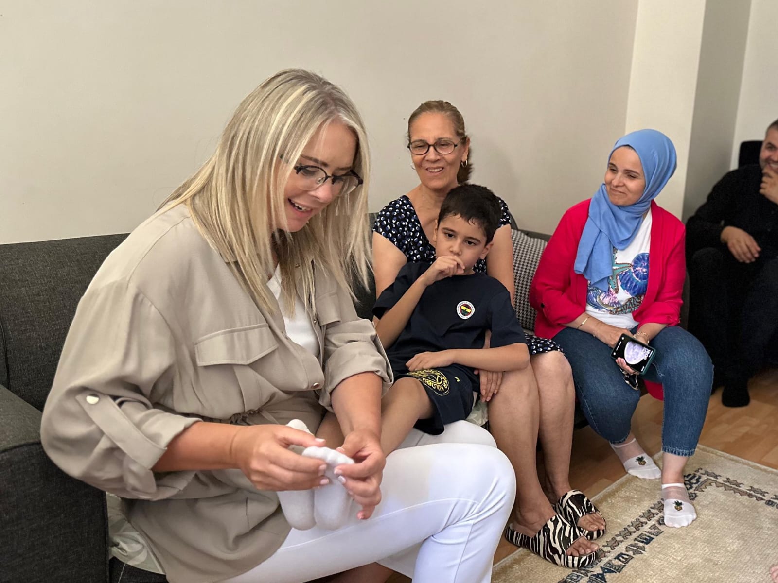 Duygu dolu buluşma ve umut Veren mesajlar