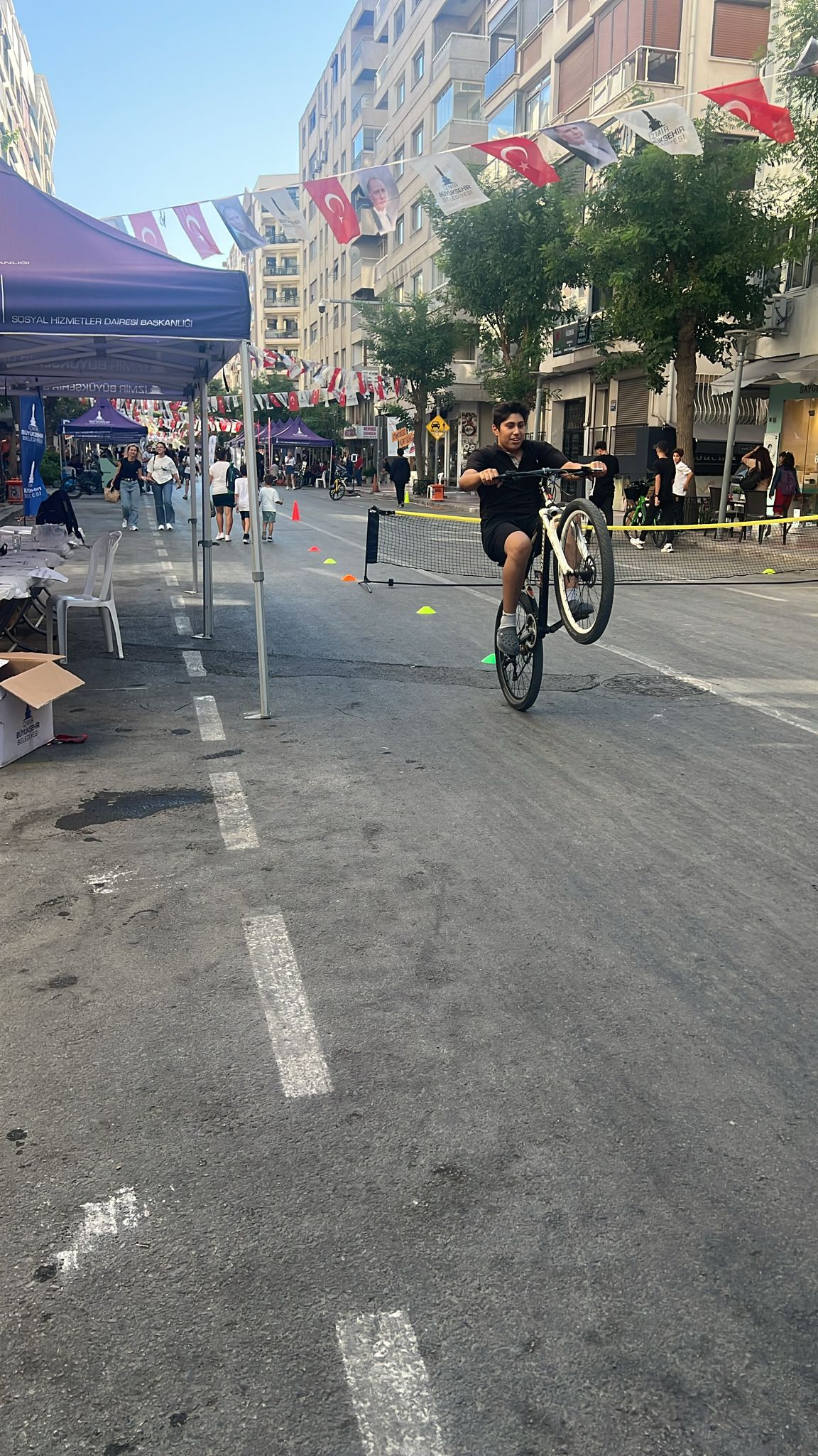 Gençler spor ve eğlenceyle dolu bir gün geçirdi