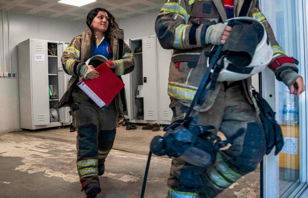 Hayran olduğu atletlerle aynı arenada