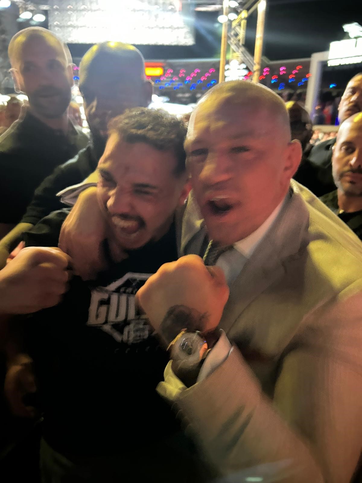 İlk tebrik Mc Gregor'dan