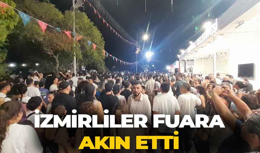İzmirliler fuara akın etti