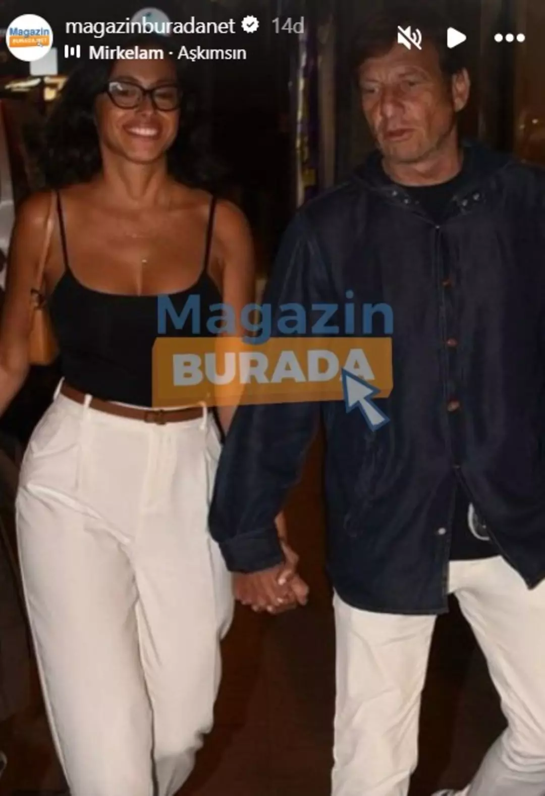 Yeni aşkıyla Bebek’te yakalandı