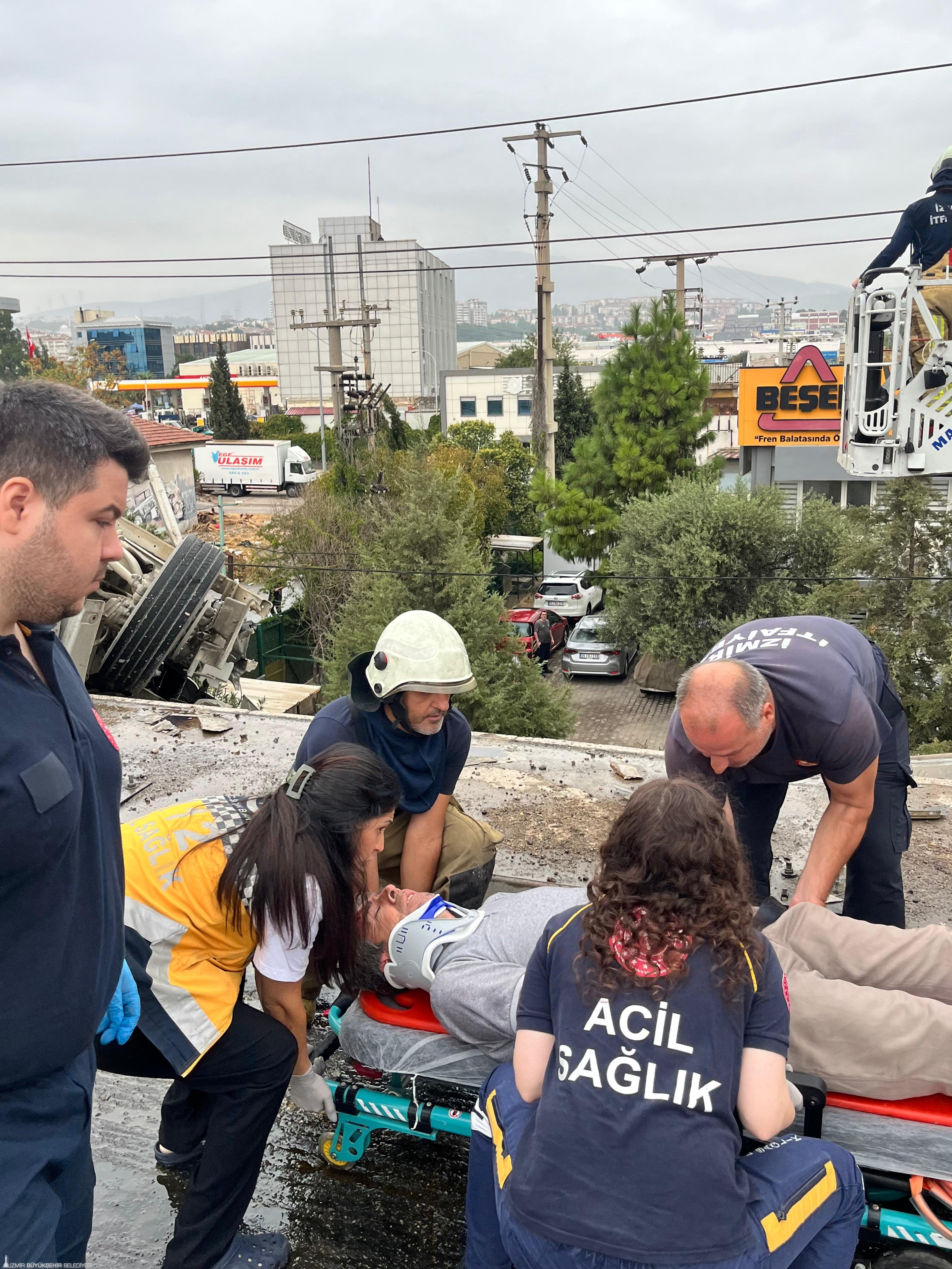 İtfaiye zamanla yarıştı