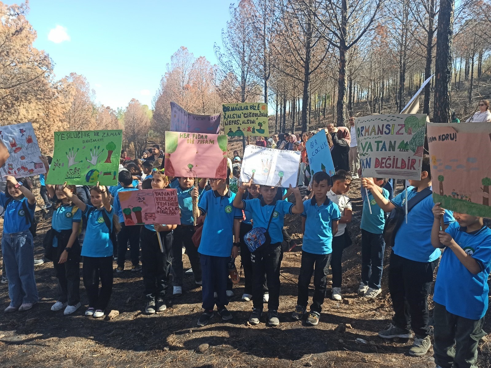 Minik Yürekler Yeşil Vatana Sahip Çıktı 1