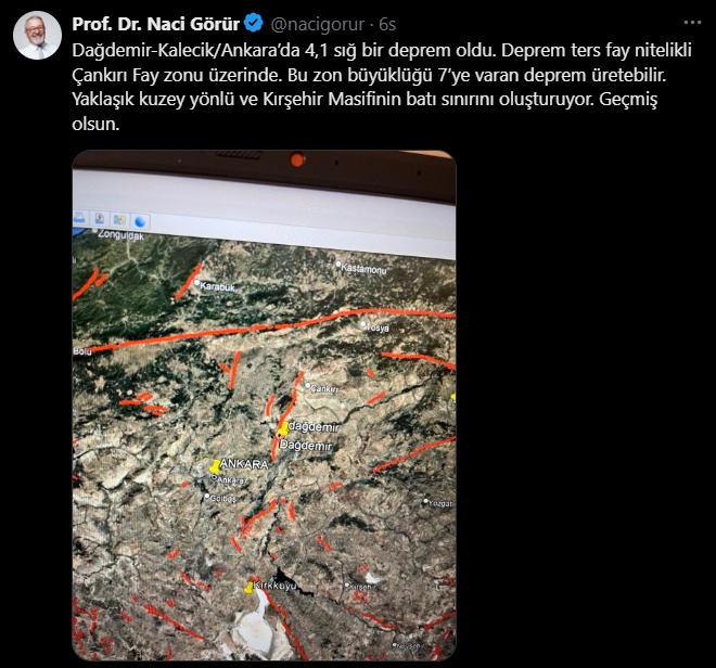"7 büyüklüğünde deprem üretebilir"