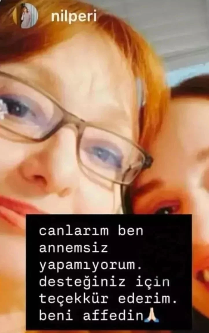 Nilperi Şahinkaya Intihar Paylaşımı