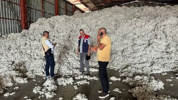 Söke'de Kütlü Pamuklarda Kaliteyi Koruma Komisyonu Yeni Sezon Çalışmalarına Başladı