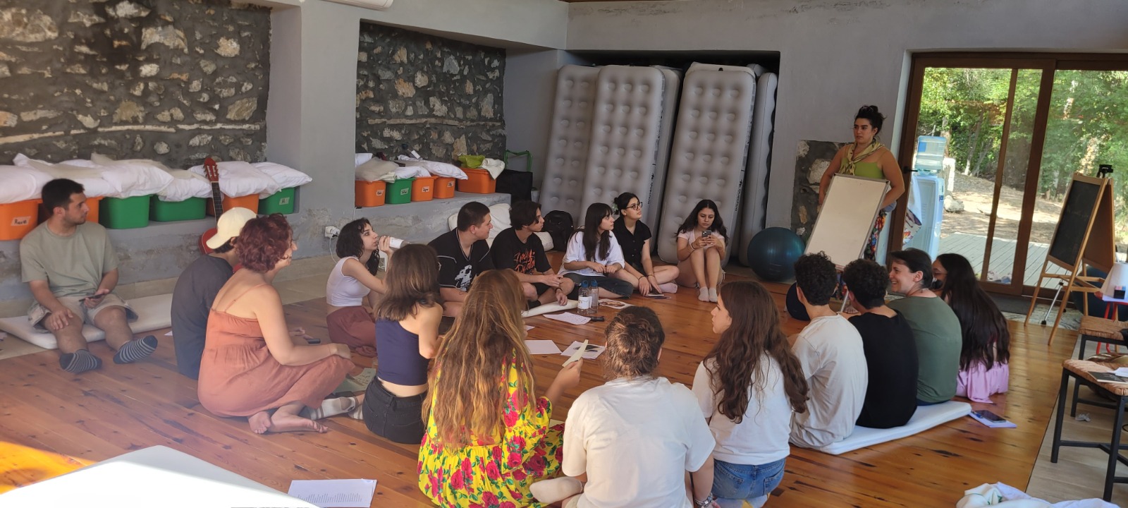 “Taş, Ses, Beden Atölyesi” Muğla’da Gerçekleştirildi (3)