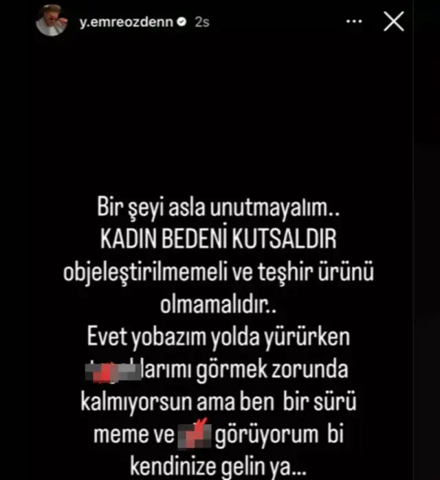 “Evet yobazım” çıkışı