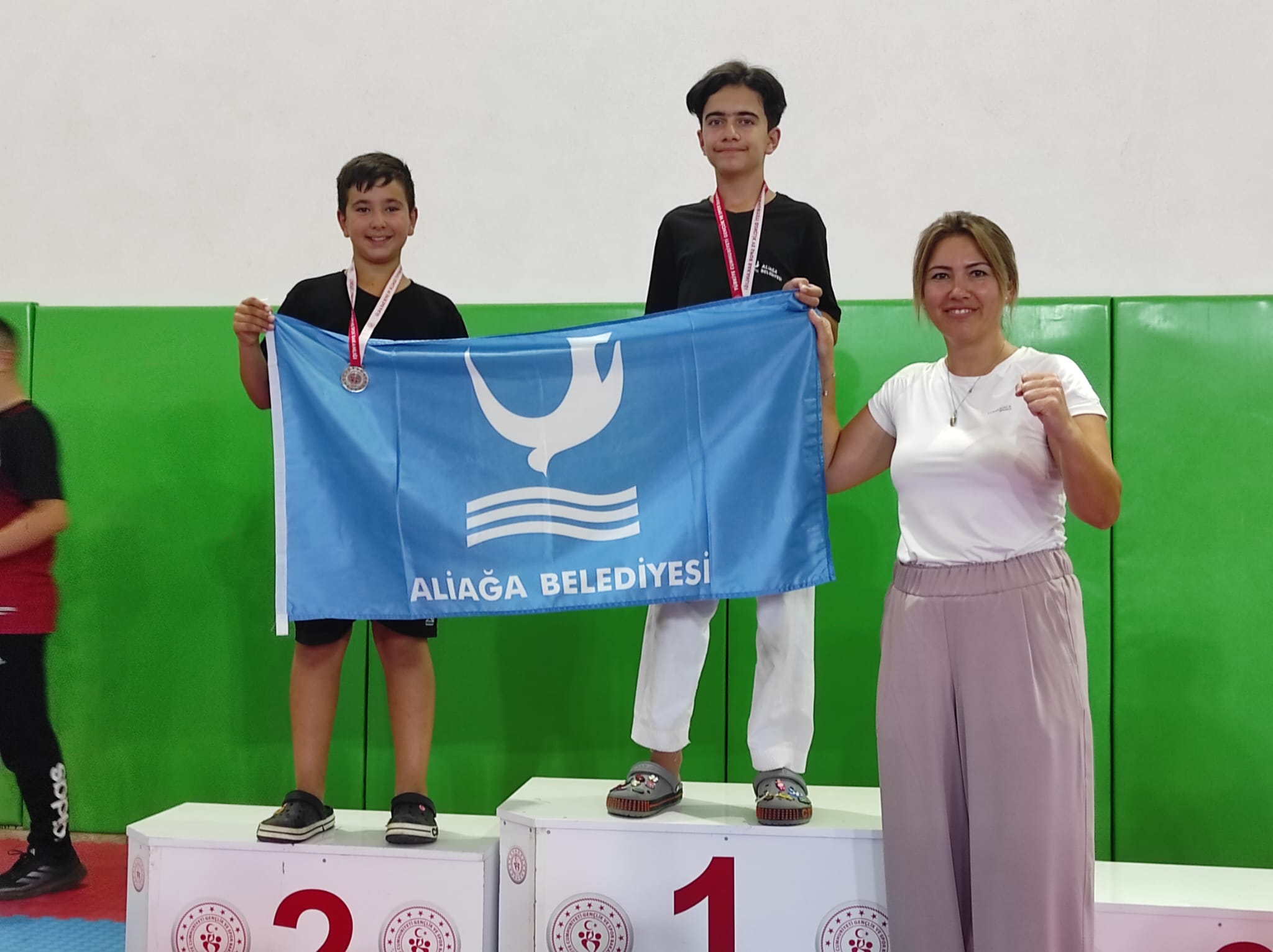 Zafer Bayramı Şampiyonası’nda Aliağa’nın Karate Zaferi (1)