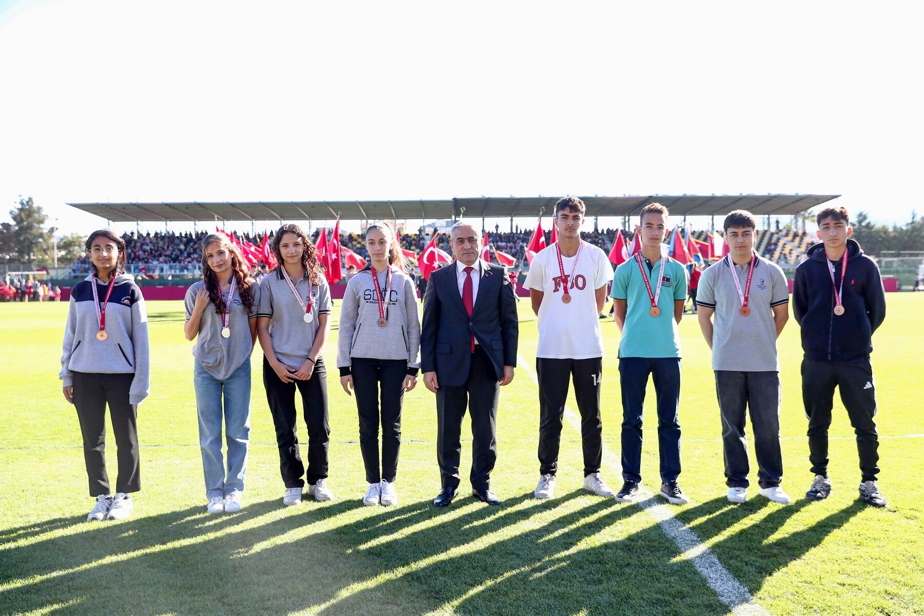 14 Aliağa Atatürk Stadyumunda Cumhuriyet Coşkusu