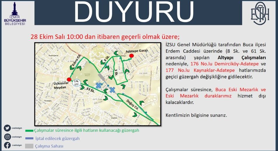 Bölgesel ulaşımı etkileyen önemli hatlar