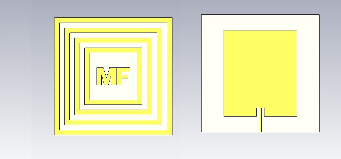 Akıllı Tekstil Ürünü (Örnek Tasarımda Öğrencilerin Isimlerinin Baş Harfi Olan M Ve F Yazılmıştır, Herhangi Bir Marka Ismi Değildir)