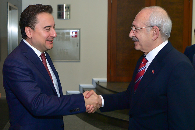 Ali Babacan ve Kemal Kılıçdaroğlu