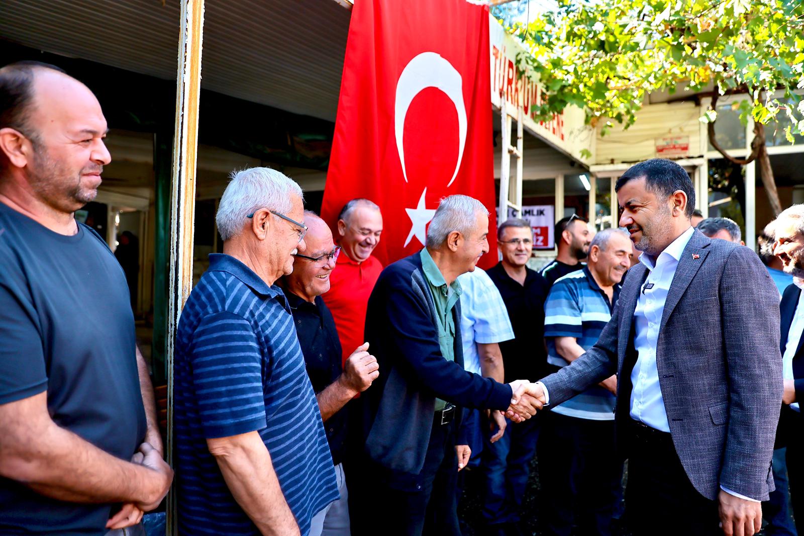 Başkan Çavuşoğlu Minibüs Şoförleriyle Buluştu (2)