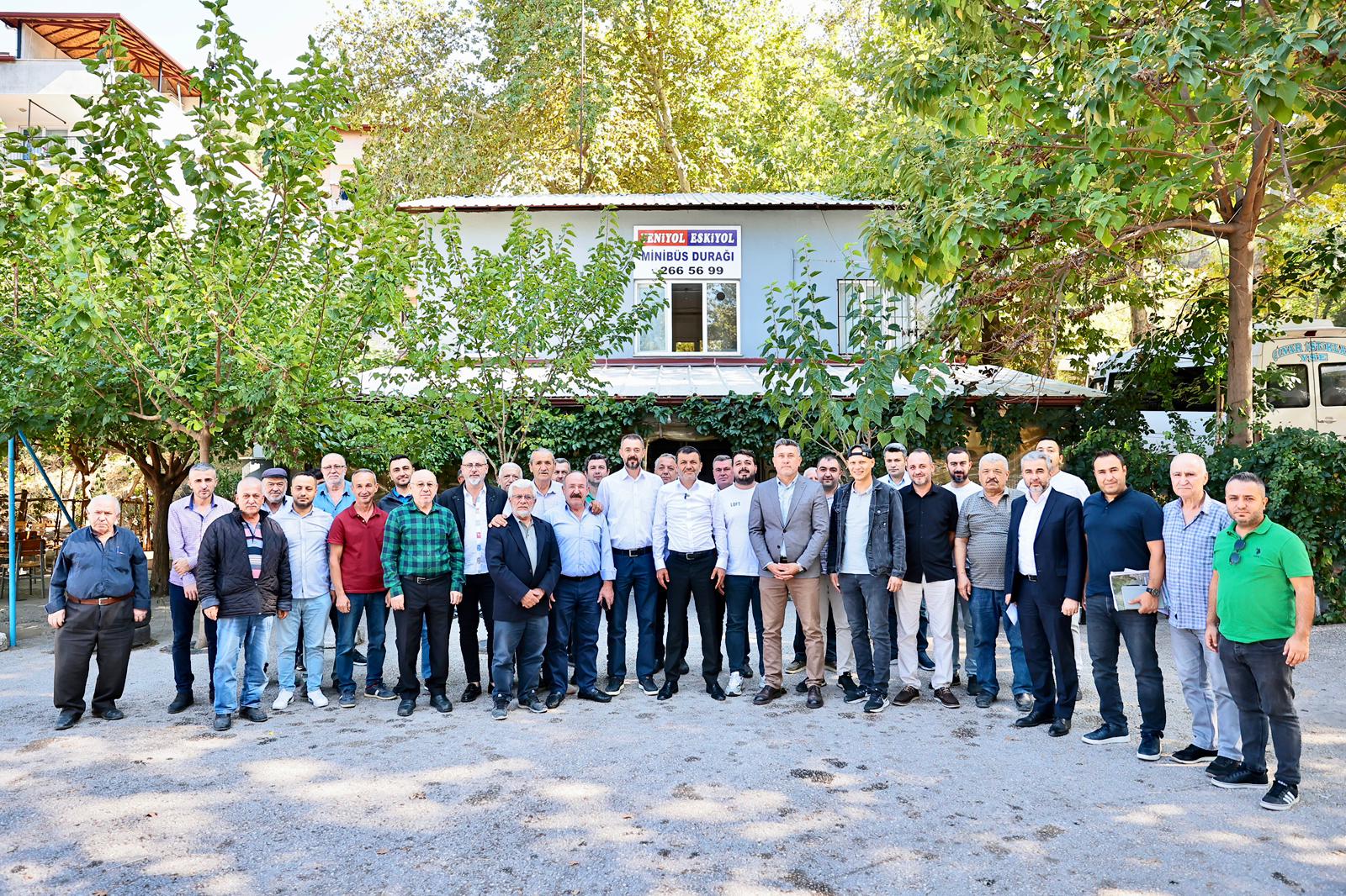 Başkan Çavuşoğlu Minibüs Şoförleriyle Buluştu (5)