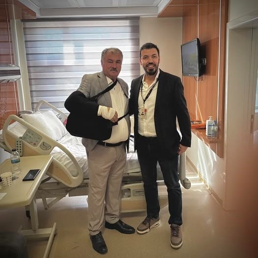 Belediyeden geçmiş olsun mesajı ve teşekkür