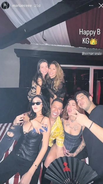 Cem Garipoğlu'nun Kuzeni Parti Verdi