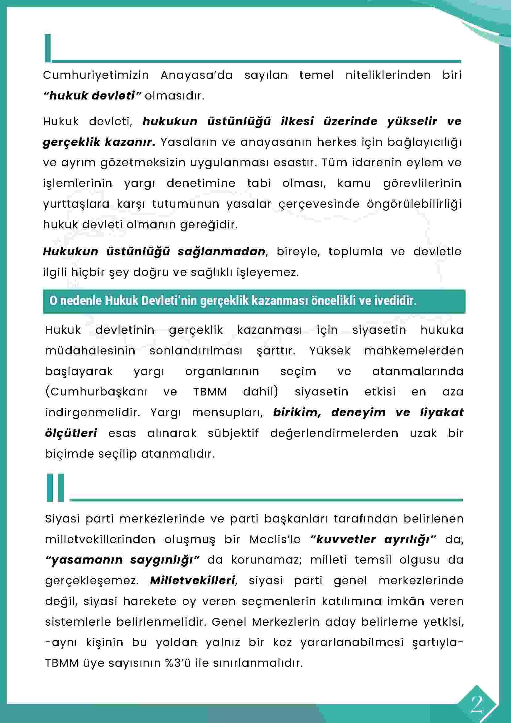 Demokrasi Platformu'nda çağrı