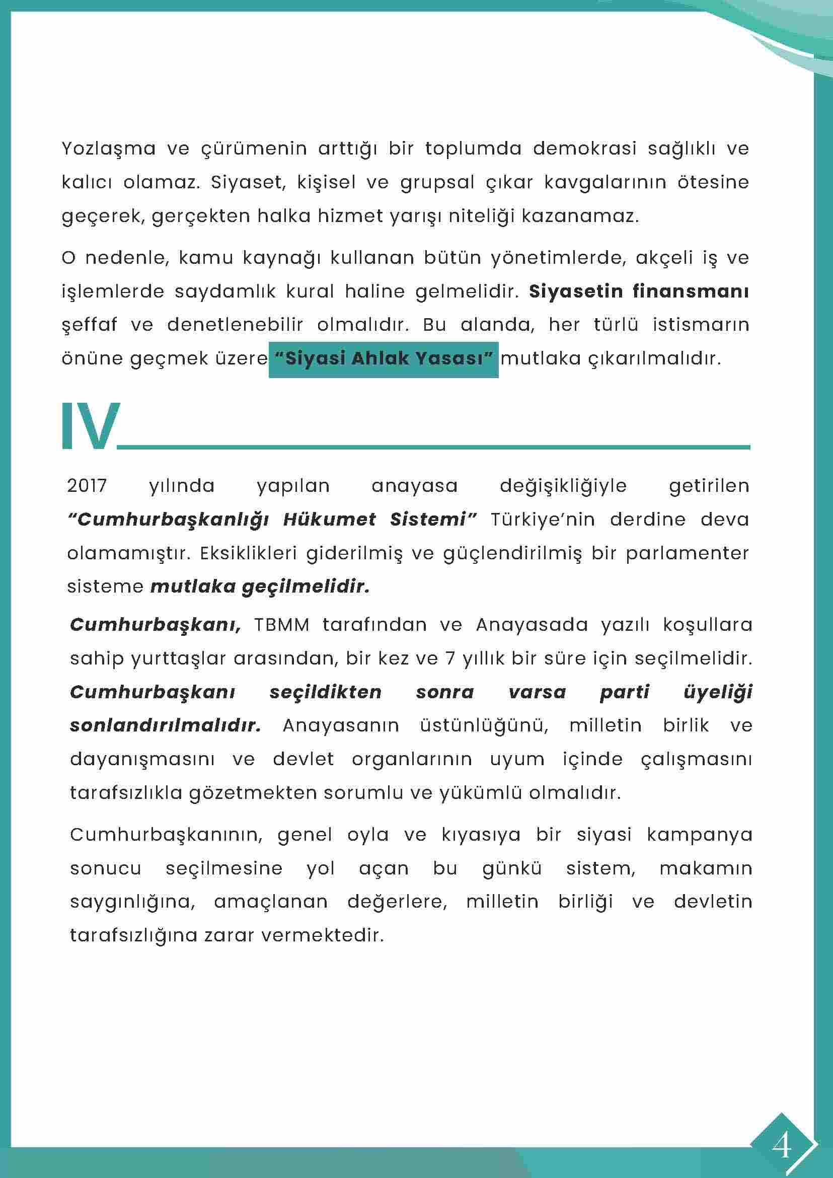 Demokrasi Platformu'nda çağrı