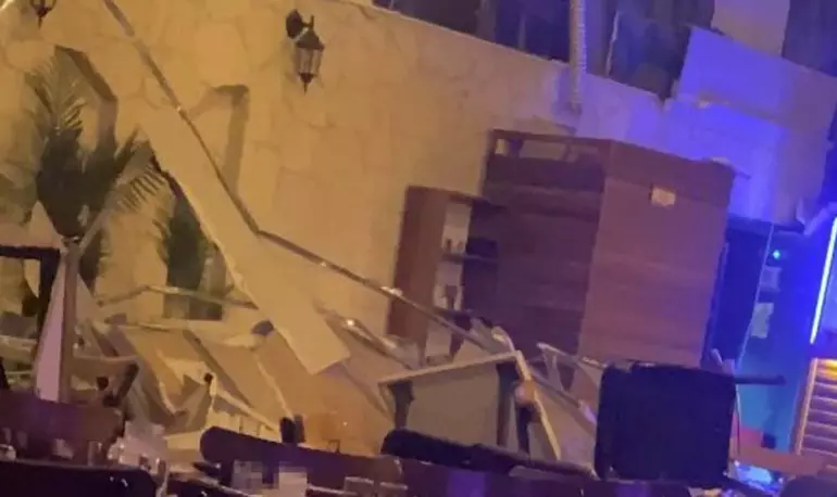 Dekoru Devrilen Eğlence Mekanının Mesul Müdürü Gözaltı