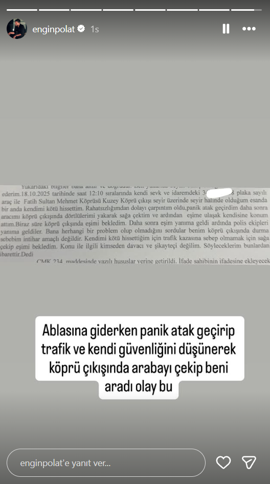 Engin Polat Dilan Açıklama