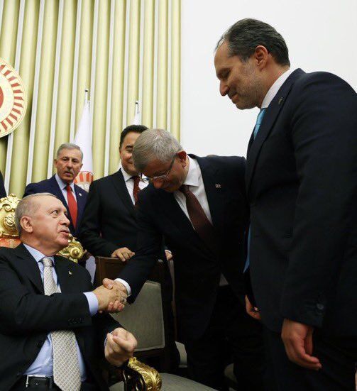 Erdoğan, Davutoğlu, Erbakan ve Babacan ayno karede buluştu