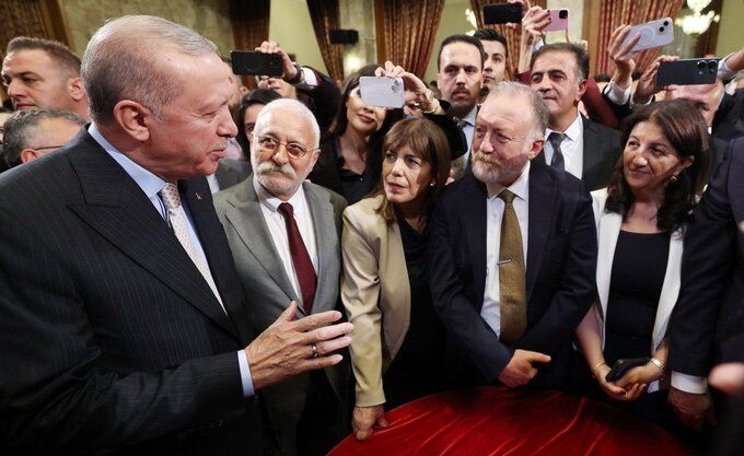 Cumhurbaşkanı Erdoğan DEM Parti heyetiyle