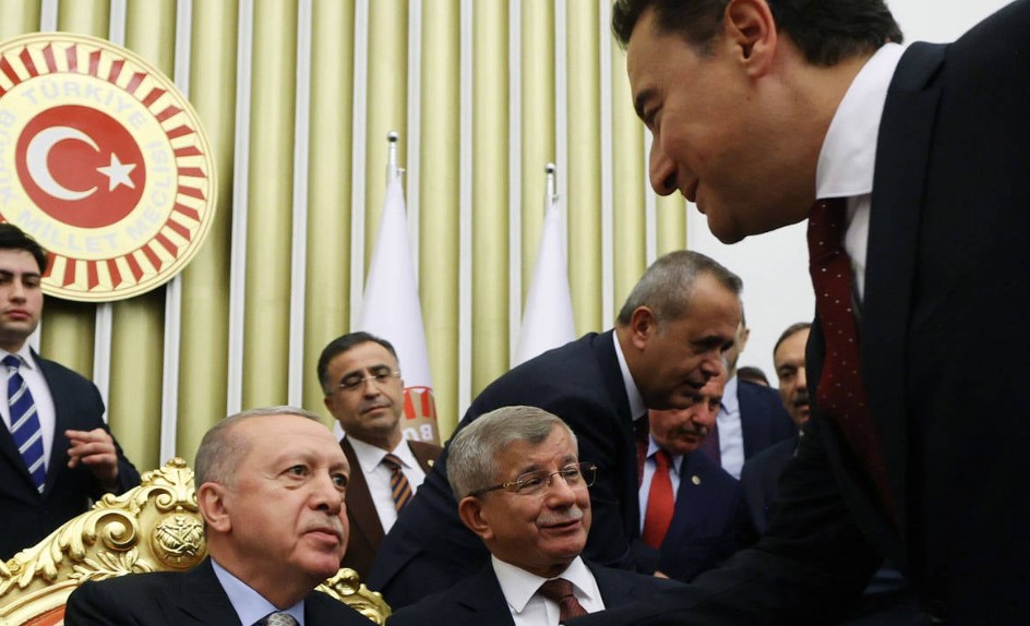 Cumhurbaşkanı Erdoğan ve Ali Babacan yan yana