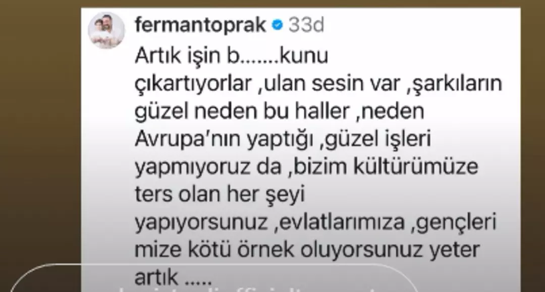 Ferman Toprak Edis Yorumu