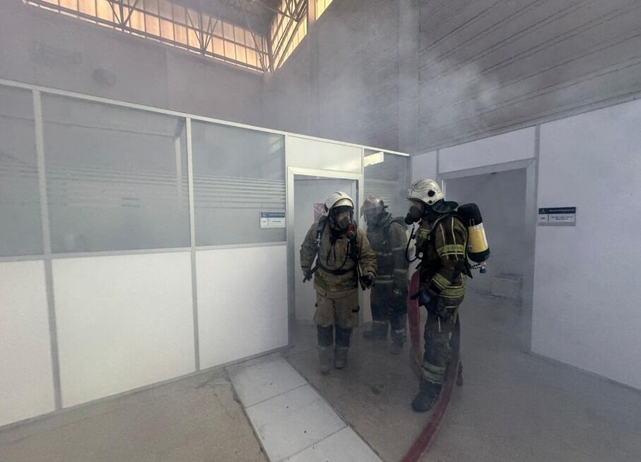 Eş zamanlı deprem ve yangın senaryosu başarıyla uygulandı