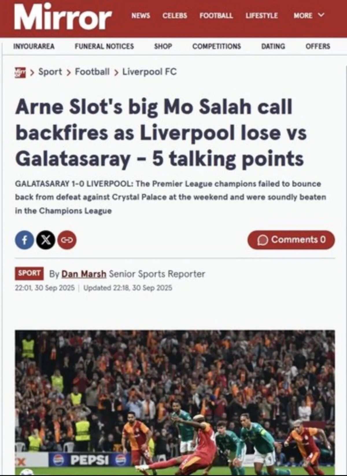 Galatasaray'a dünya medyasından övgü