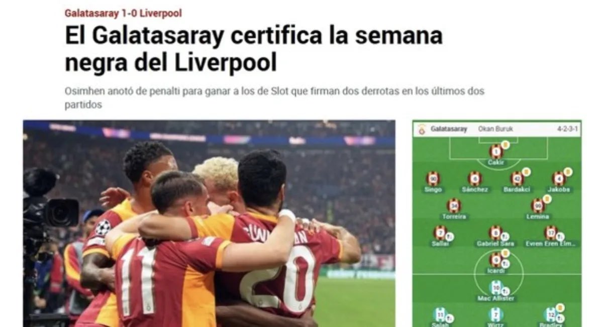 Galatasaray'a dünya medyasından övgü