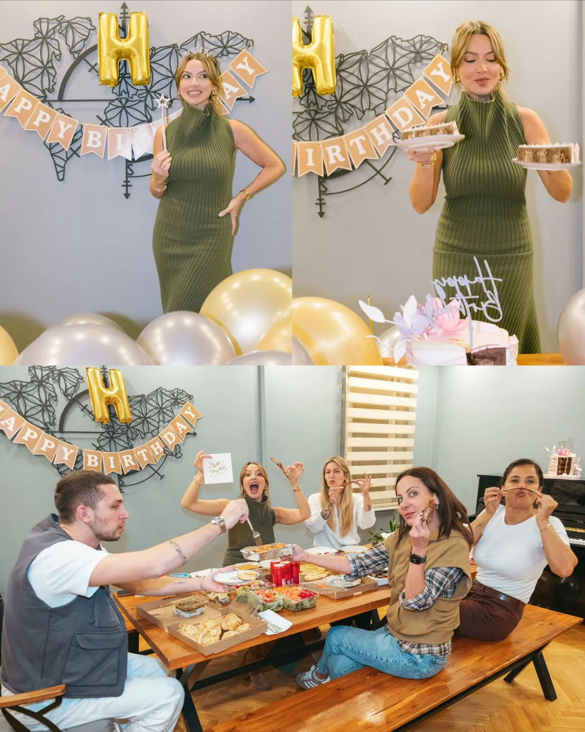 Hadise 40' Kutlamaya Doymadı! Yeni Pozlar Geldi