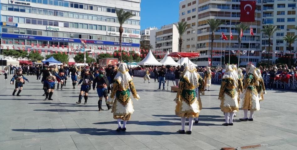 Vatandaşlar Cumhuriyet bayramı coşkusu