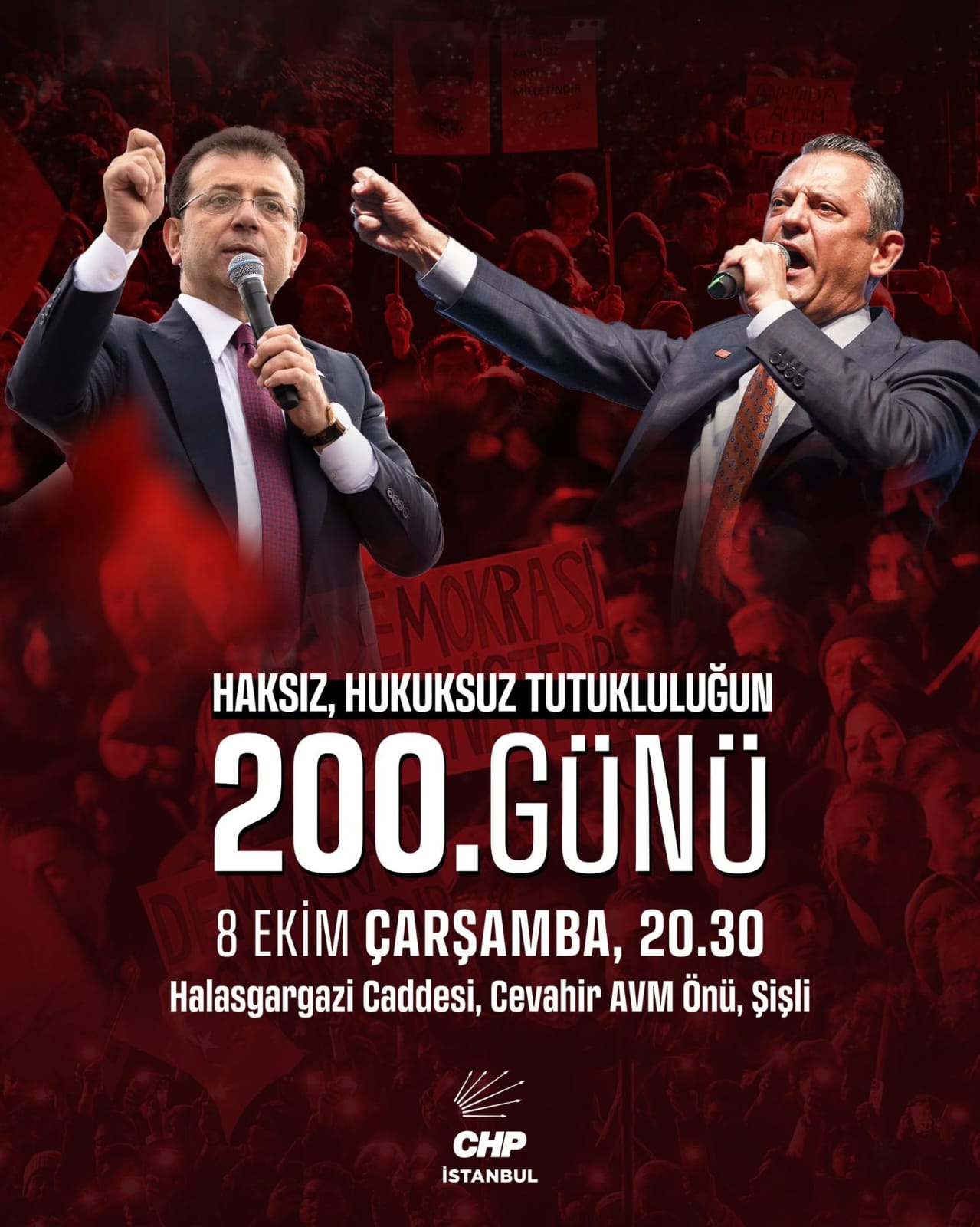 “Millet iradesine vurulan darbenin üzerinden 200 gün geçti”