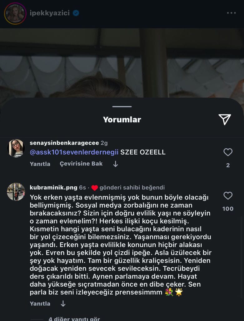 İpek Filiz Yazıcı Yorum