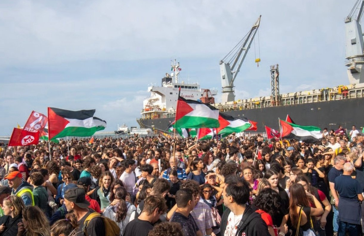 Italya Liman Protesto