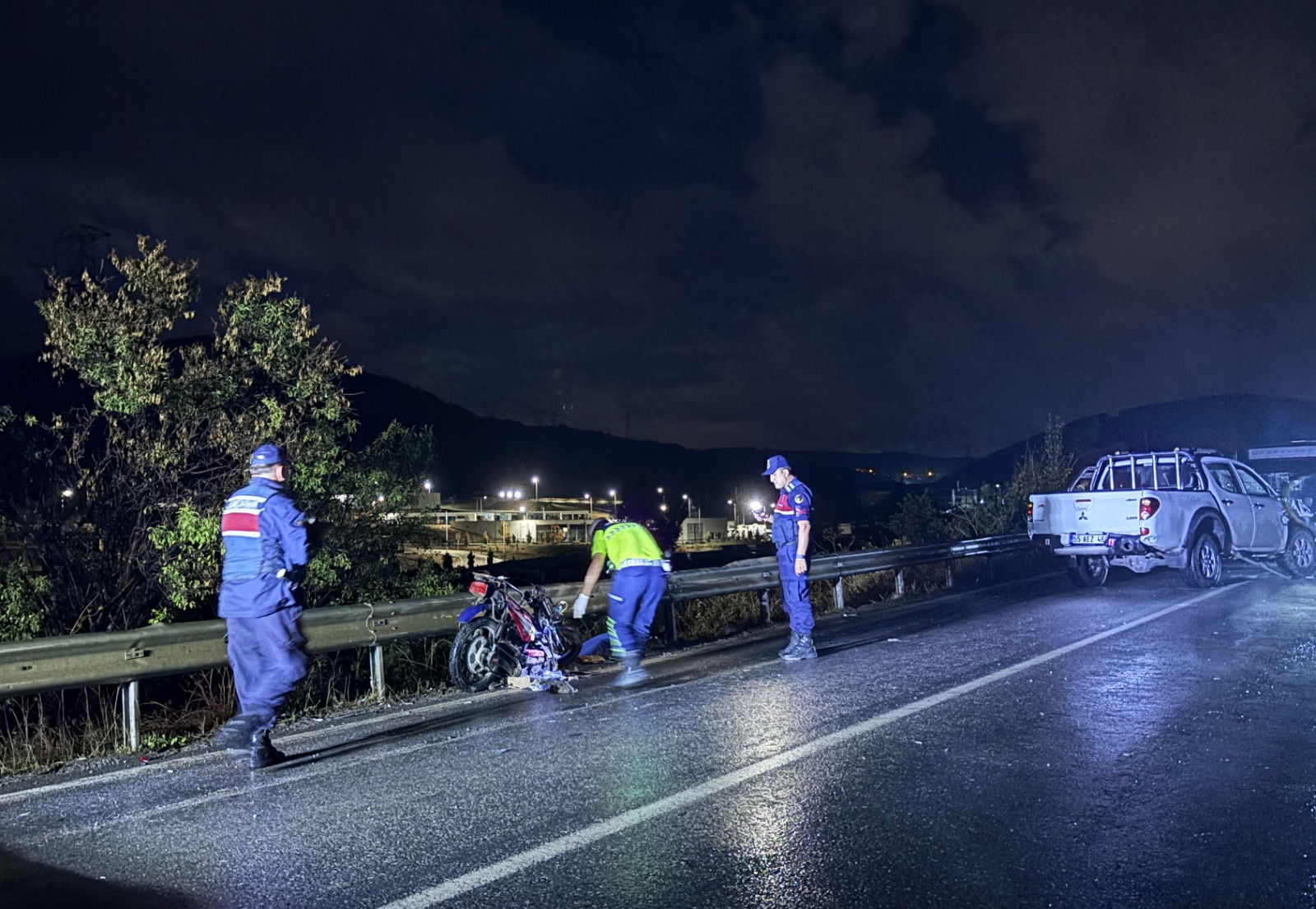 Gökdere Caddesi'nde çarpışma