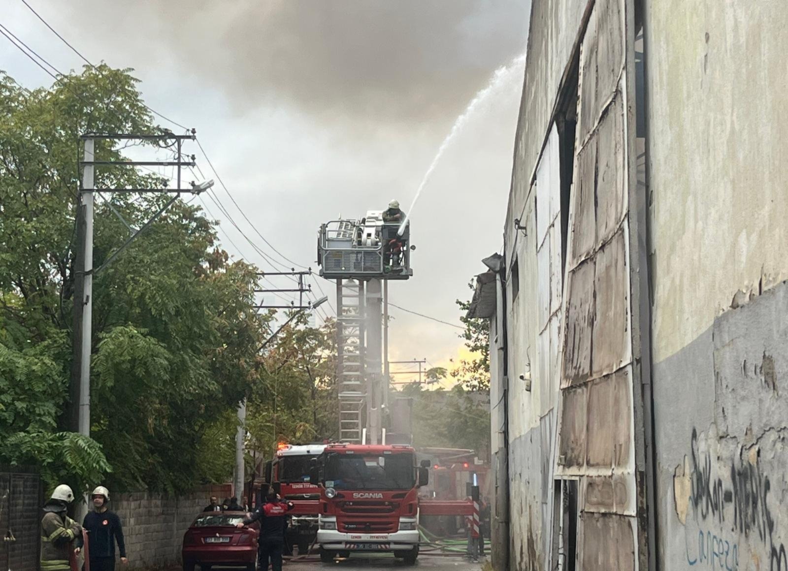 Yoğun müdahale sonuç verdi: Can kaybı yaşanmadı