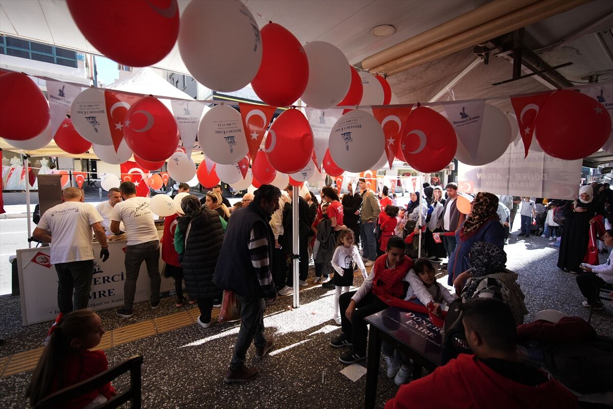 Halit Ziya Bulvarı'nda Bayram atmosferi