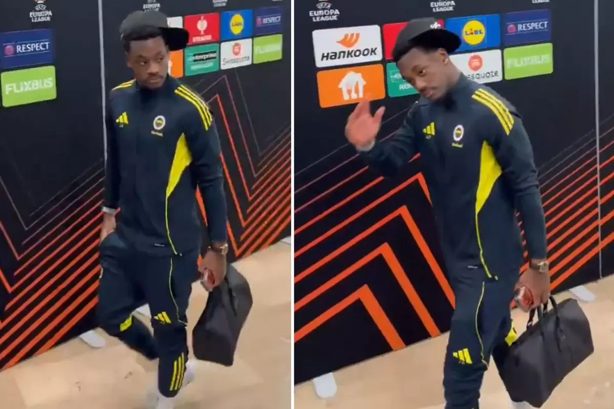 John Duran Maç Sonu Görüntüsü