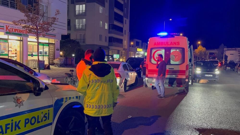 Bisiklet sürücüsü alkollü çıktı