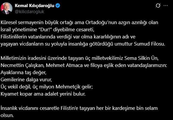 TBMM Başkanı Kurtulmuş da tepki göstermişti