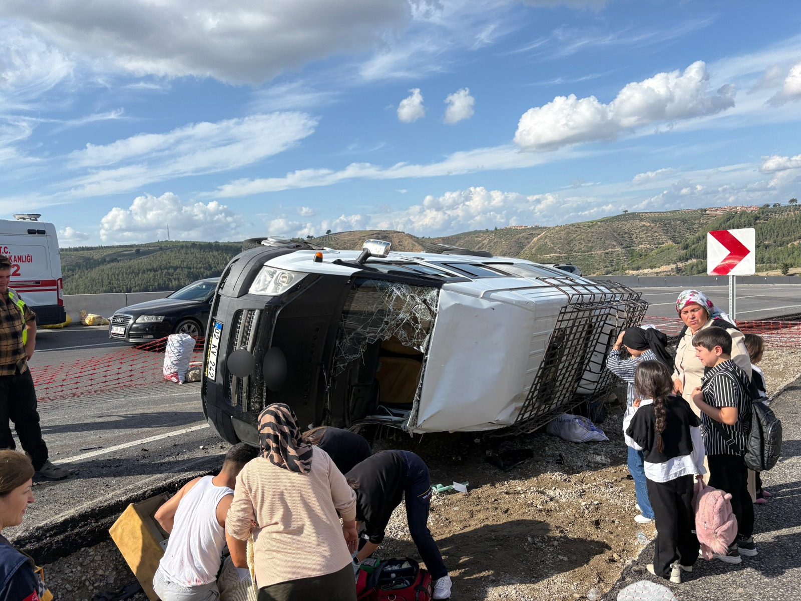 Çok sayıda ekip olay yerine sevk edildi