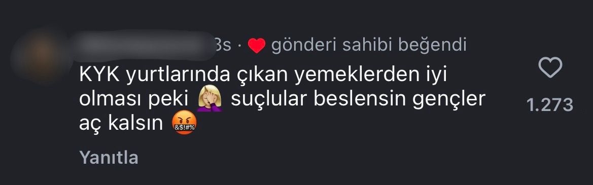 Kyk Ve Cezaevi Yemeklerine Yorum