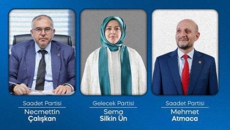 Üç Türk vekil gözaltında