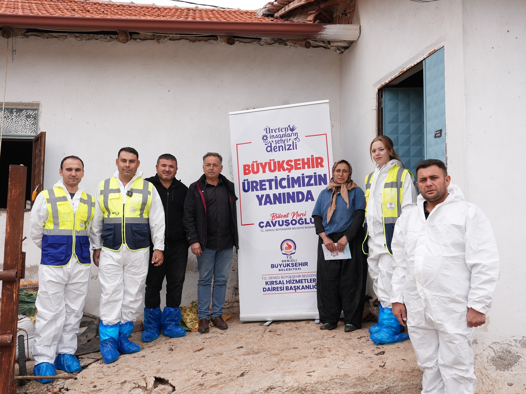 Üreticiler Denizli Büyükşehir’in Veteriner Danışmanlık Hizmetinden Memnun (4)