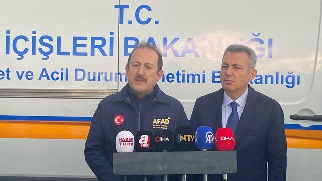 Vali Elban Ve Afad Başkanı Ali Hamza Pehlivan